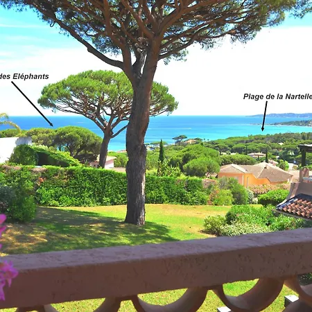 Vue Exceptionnelle Sur La Baie De Saint-Tropez شقة *