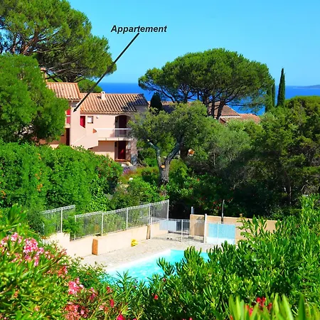 Vue Exceptionnelle Sur La Baie De Saint-Tropez شقة *
